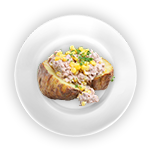 Baked Potato With Tuna Mayo 